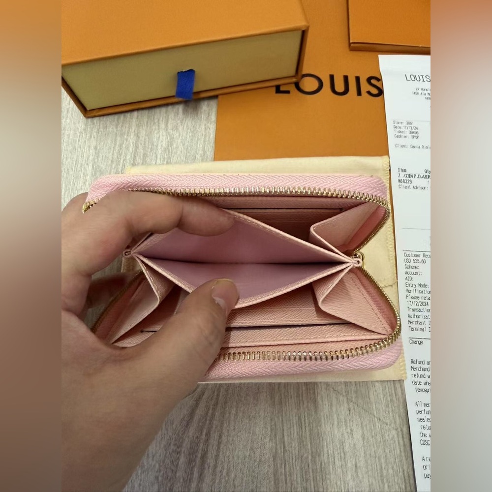 Louis Vuitton Damier Azur Zippy Coin Purse - Picture 12 of 15